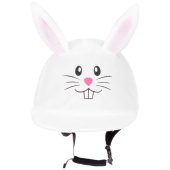 Hjelmoverdrag Easter Bunny Hvit Hjelmoverdrag Easter Bunny Hvit