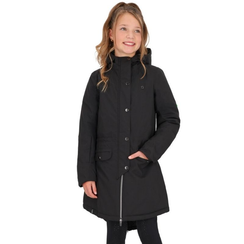 Rideparka Barn/Junior Linde Waterproof Svart