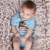 Kortermet Body Bobby Lyseblå Kortermet Body Bobby Lyseblå