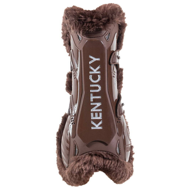 Senebeskyttere Vegan Sheepskin Bamboo Elastic Brun/Brun