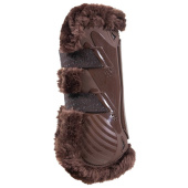 Senebeskyttere Vegan Sheepskin Bamboo Elastic Brun/Brun Senebeskyttere Vegan Sheepskin Bamboo Elastic Brun/Brun