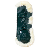 Senebeskyttere Vegan Sheepskin Bamboo Elastic Mørkegrønn Senebeskyttere Vegan Sheepskin Bamboo Elastic Mørkegrønn