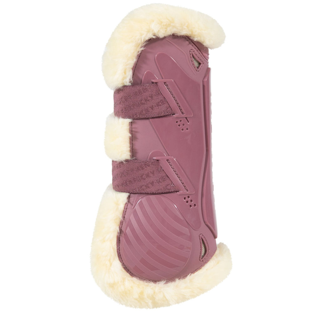 Senebeskyttere Vegan Sheepskin Bamboo Elastic Gammelrosa