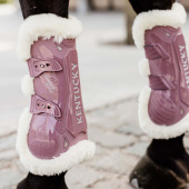 Senebeskyttere Vegan Sheepskin Bamboo Elastic Gammelrosa Senebeskyttere Vegan Sheepskin Bamboo Elastic Gammelrosa