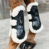 Senebeskyttere Sheepskin Bamboo Shield Svart Senebeskyttere Sheepskin Bamboo Shield Svart