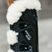 Senebeskyttere Sheepskin Bamboo Shield Svart Senebeskyttere Sheepskin Bamboo Shield Svart