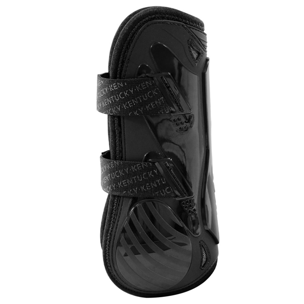 Senebeskyttere Velcro Svart