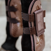 Senebeskyttere Velcro Brun Senebeskyttere Velcro Brun