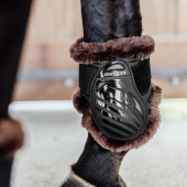 Stryksokker Young Vegan Sheepskin Svart/Brun Stryksokker Young Vegan Sheepskin Svart/Brun