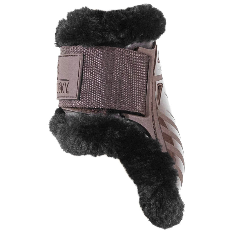 Stryksokker Young Vegan Sheepskin Brun/Svart