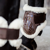 Unghestbeskyttere Sheepskin Shield Brun Unghestbeskyttere Sheepskin Shield Brun