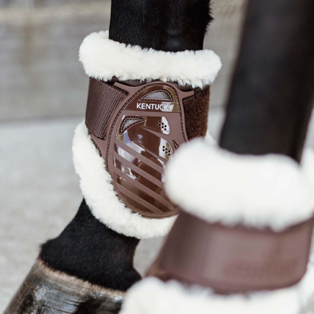 Unghestbeskyttere Sheepskin Shield Brun