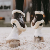 Unghestbeskyttere Sheepskin Shield Brun Unghestbeskyttere Sheepskin Shield Brun