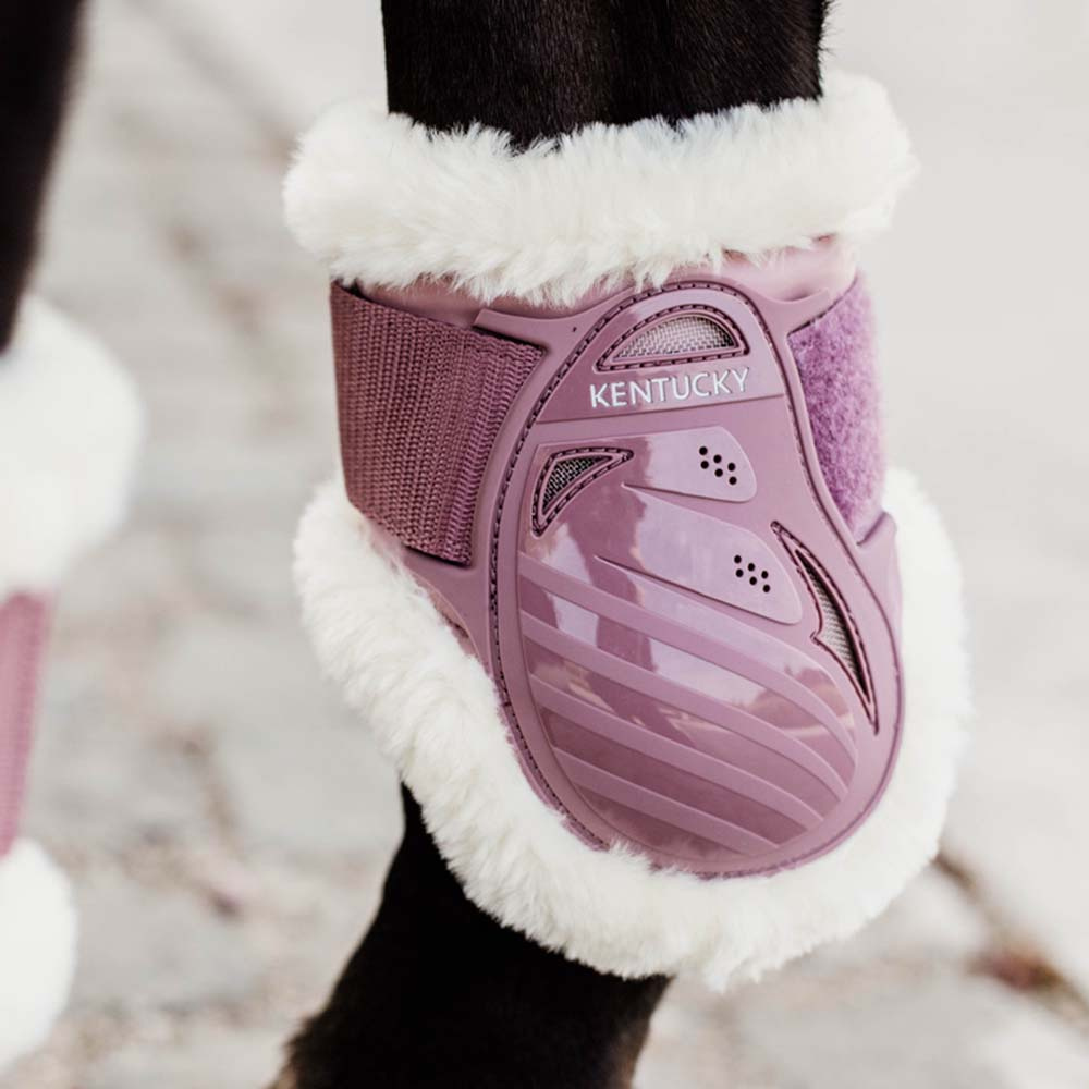 Stryksokker Young Vegan Sheepskin Gammelrosa