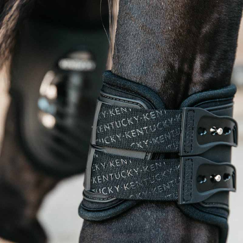 Stryksokker Elastic Svart