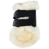 Stryksokker Elastic Vegan Sheepskin Svart Stryksokker Elastic Vegan Sheepskin Svart