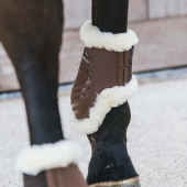 Stryksokker Elastic Vegan Sheepskin Brun Stryksokker Elastic Vegan Sheepskin Brun