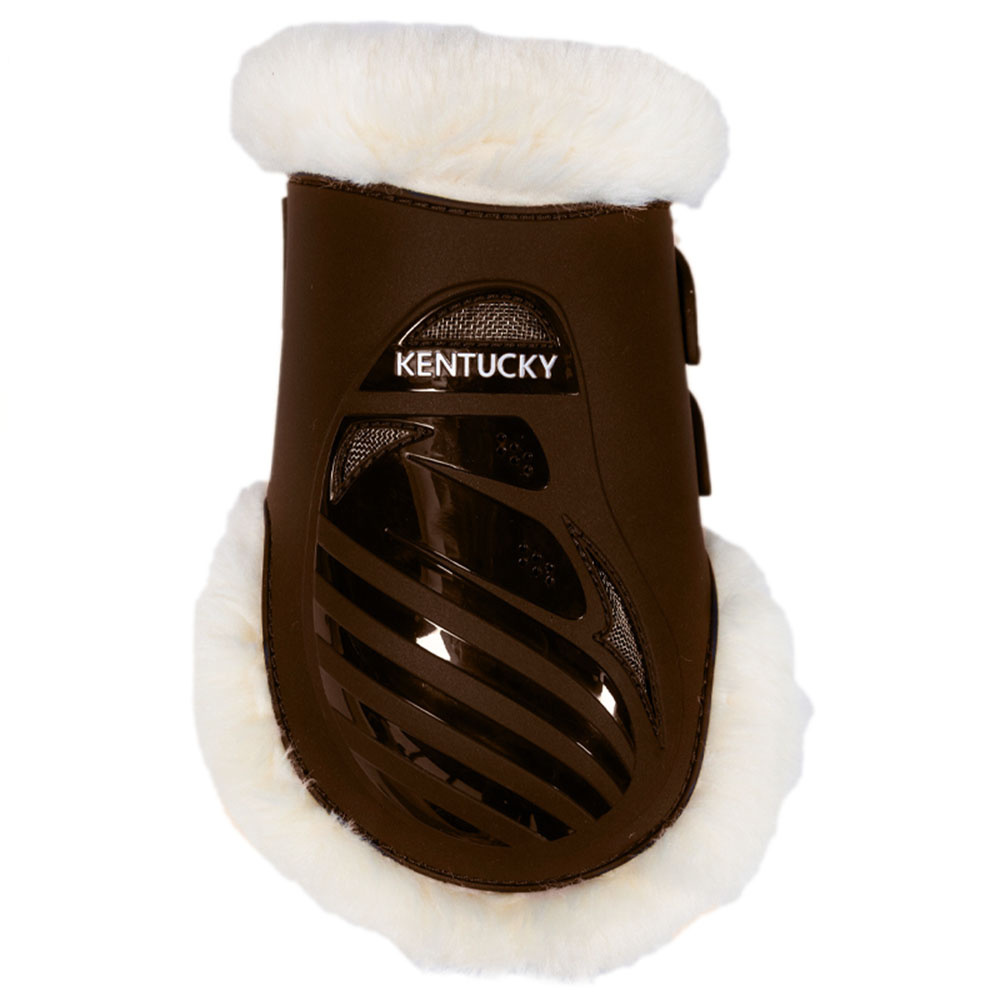 Stryksokker Elastic Vegan Sheepskin Brun