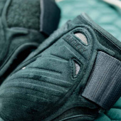 Stryksokker Young Velvet Mørkegrønn Stryksokker Young Velvet Mørkegrønn