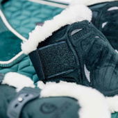 Stryksokker Young Vegan Sheepskin Velvet Mørkegrønn Stryksokker Young Vegan Sheepskin Velvet Mørkegrønn