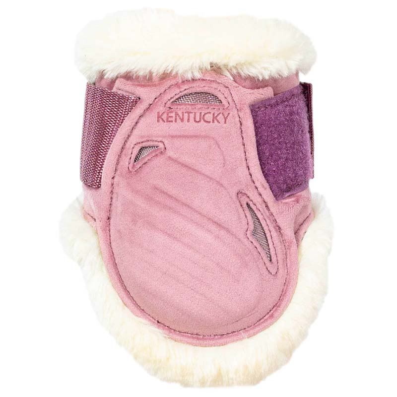 Stryksokker Young Vegan Sheepskin Velvet Gammelrosa