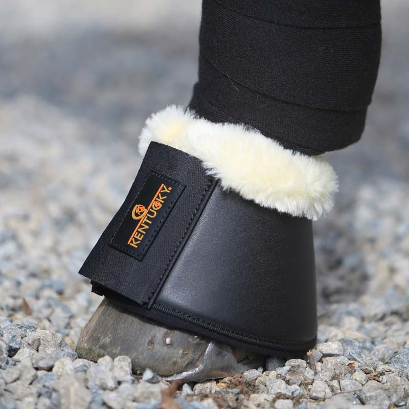 Kopper Sheepskin Leather Svart