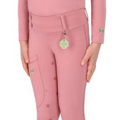 Ridetights Barn/Junior Lucky Start Full Grip Rosa Ridetights Barn/Junior Lucky Start Full Grip Rosa