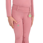 Ridetights Barn/Junior Lucky Start Full Grip Rosa Ridetights Barn/Junior Lucky Start Full Grip Rosa