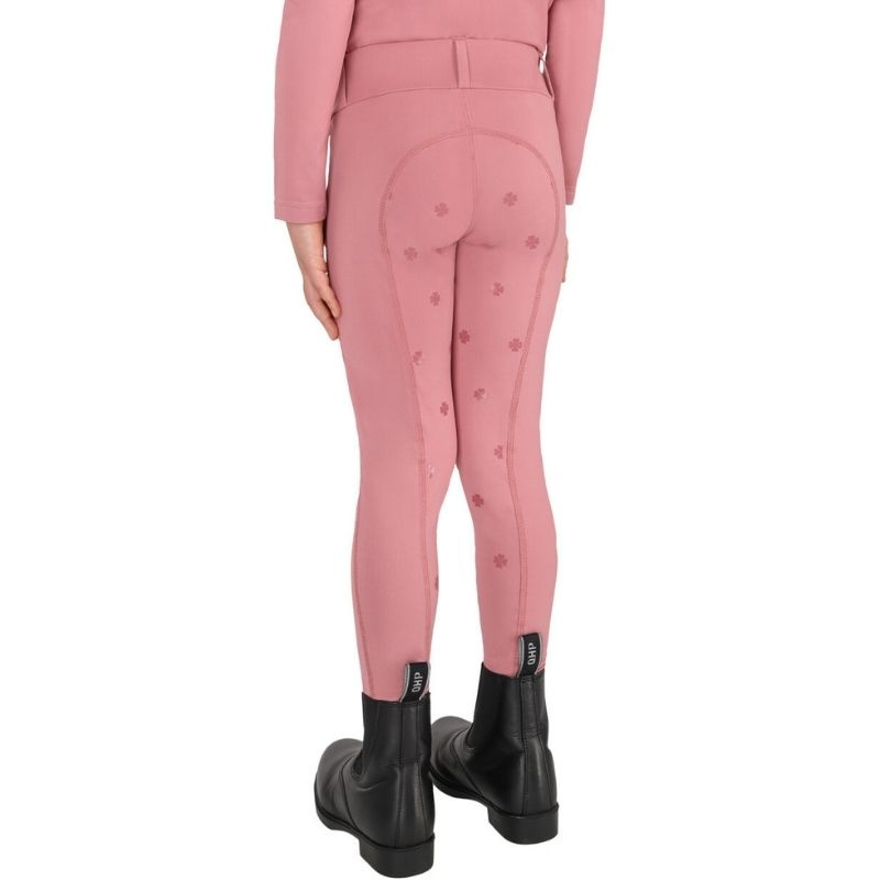 Ridetights Barn/Junior Lucky Start Full Grip Rosa