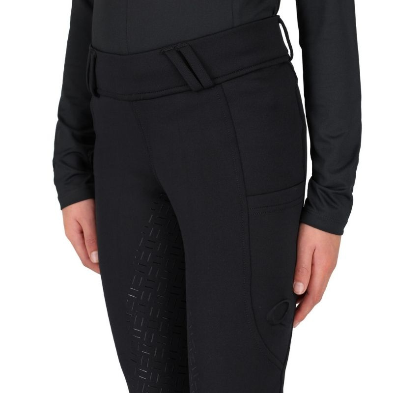 Ridetights Barn/Junior Valletta Full Grip Svart