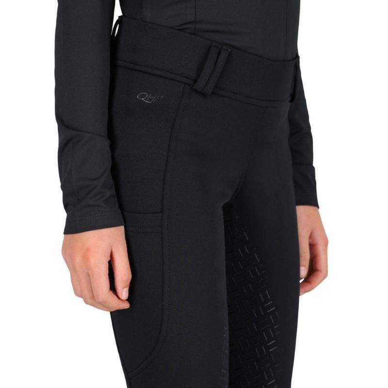 Ridetights Barn/Junior Valletta Full Grip Svart