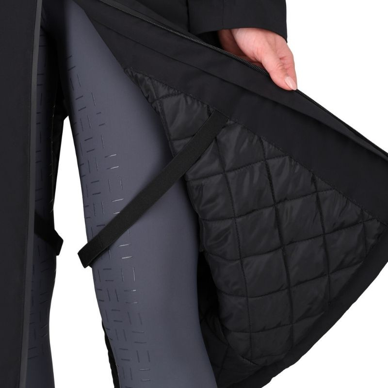 Ridekåpe Livora Waterproof Svart