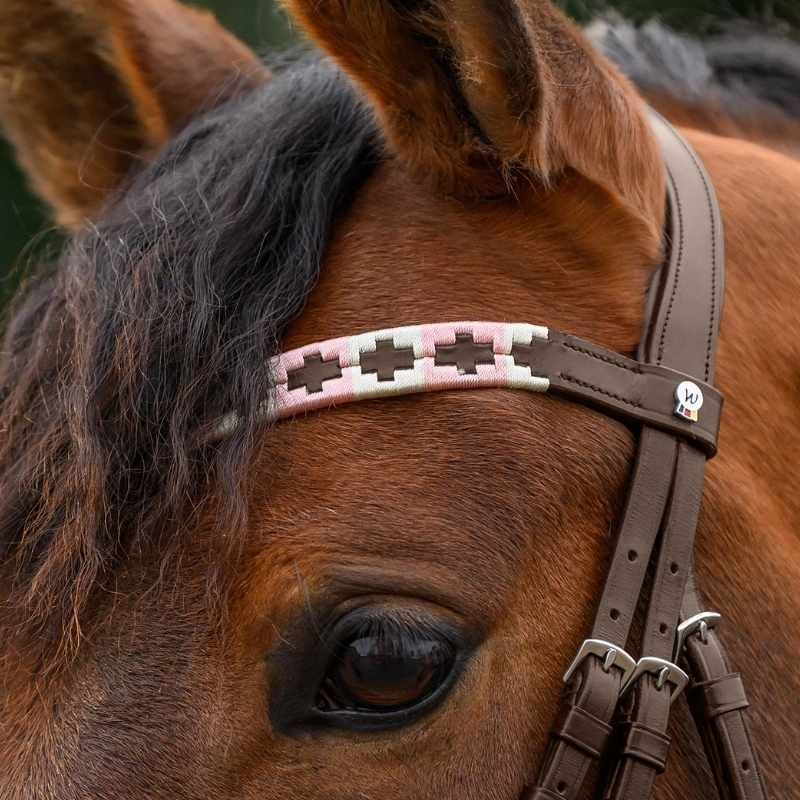 Pannereim Polo X-Line Brun/Rosa