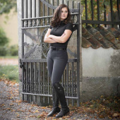 Ridebukse Candy Super-X Mira High Knee Grip Grå Ridebukse Candy Super-X Mira High Knee Grip Grå