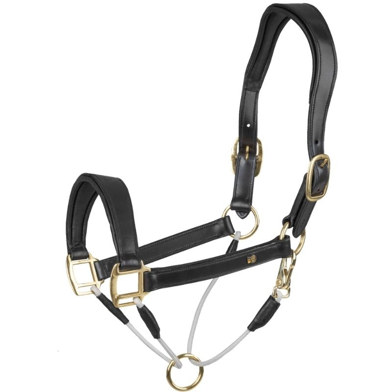 Lærgrime Rope Royal S-Line Svart