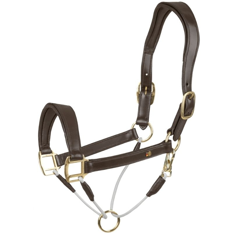 Lærgrime Rope Royal S-Line Brun