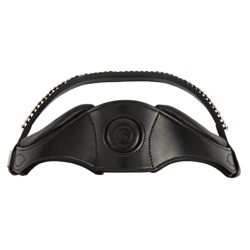 Anatomisk Dressurhodelag Comfort Fit Double Anatomical med tøyler Svart