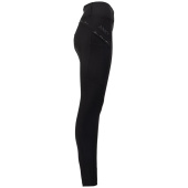 Ridetights Tregging Exposure Silicone Full Seat Svart Ridetights Tregging Exposure Silicone Full Seat Svart