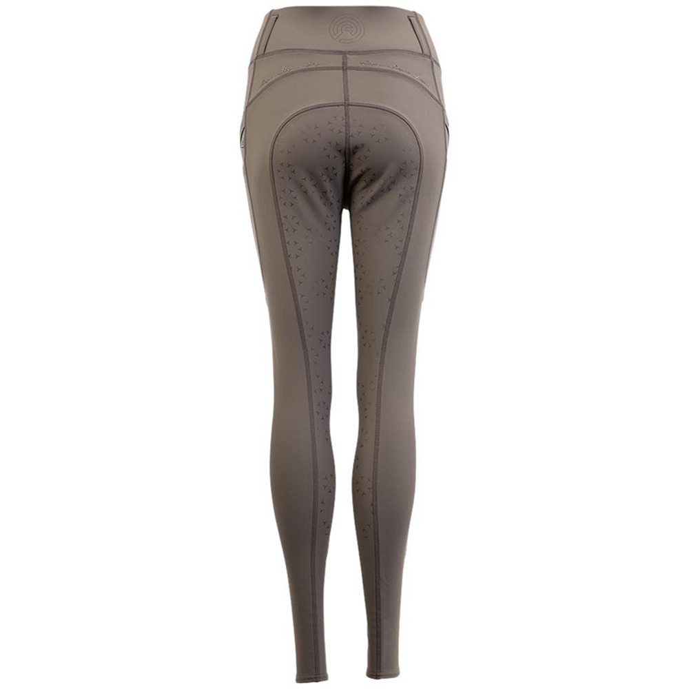 Ridetights Tregging Exposure Silicone Full Seat Taupe