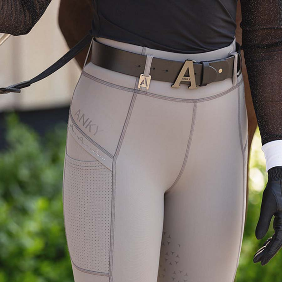 Ridetights Tregging Exposure Silicone Full Seat Taupe