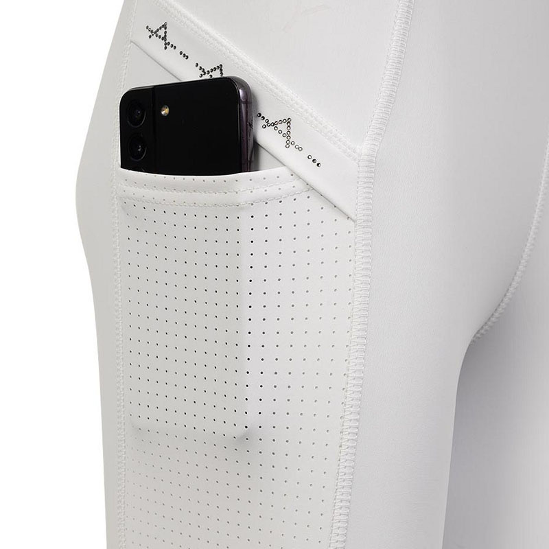 Ridetights Tregging Exposure Silicone Full Seat Hvit