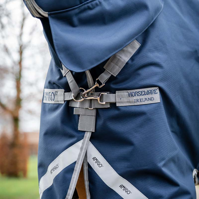 Utedekken Amigo Integrated 1200D 150g Marine/Grå/Sølv