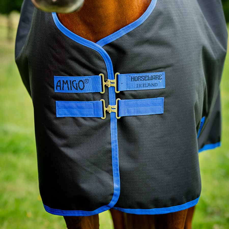 Regndekken Amigo Ripstop 900 Original 50g Fleece Lined Svart/Blå