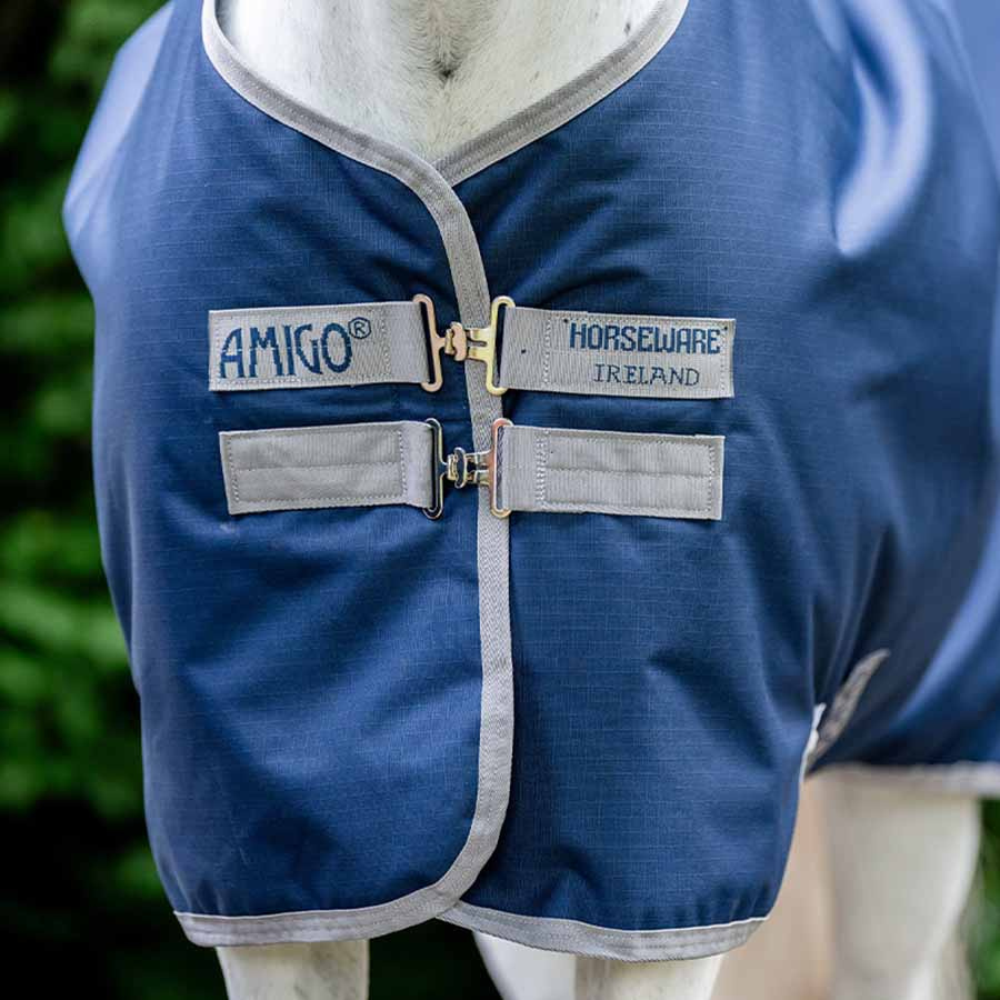 Regndekken Amigo Ripstop 900D Fleece Lined 50g Marineblå/Grå