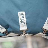 Vinterdekken AmEco Bravo 12 Plus Turnout 100g Turkis Vinterdekken AmEco Bravo 12 Plus Turnout 100g Turkis