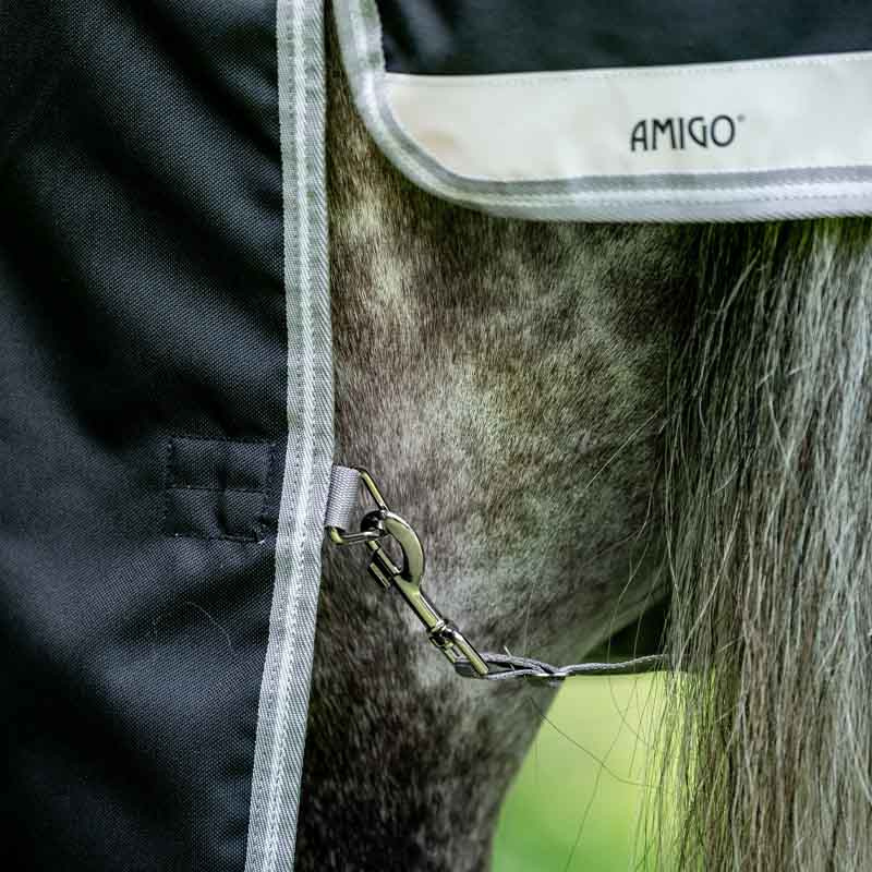 Regndekken Amigo Bravo 12 1200D Plus 0g Svart/Grå