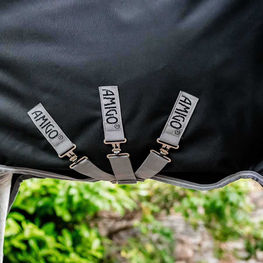 Vinterdekken Amigo Bravo 12 1200D Plus 250g Svart/Grå