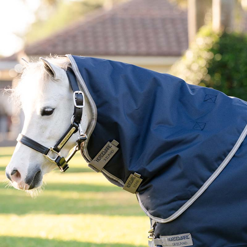 Regndekken Amigo 1200D Plus Pony 0g Marine/Grå/Sølv