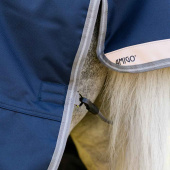 Regndekken Amigo 1200D Plus Pony 0g Marine/Grå/Sølv Regndekken Amigo 1200D Plus Pony 0g Marine/Grå/Sølv