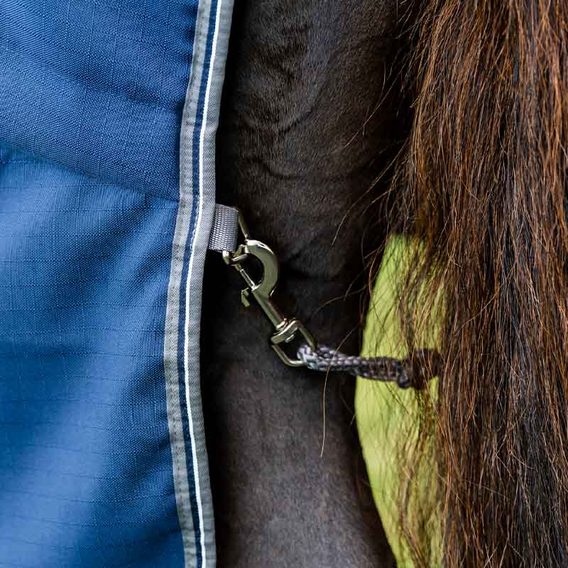 Stalldekken Rambo 1000D 100g Marine/Grå/Sølv